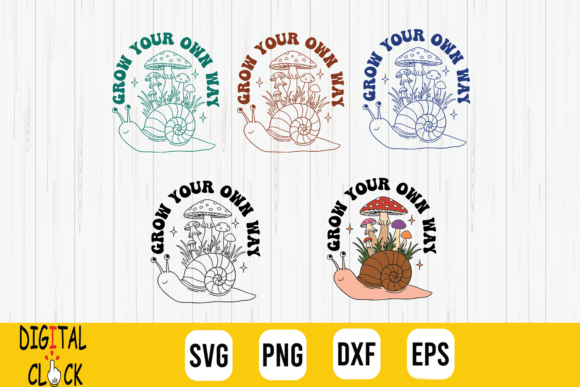 Grow Your Own Way Growing Mushroom SVG Review