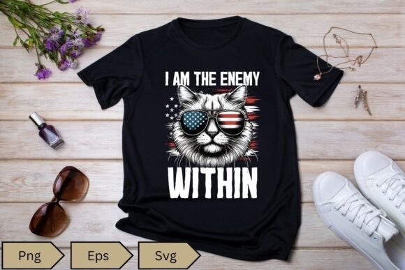 I Am the Enemy Within Cool Cat Wear SVG Review