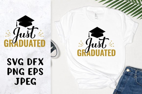Just Graduated SVG: A Versatile Embroidery Design for Real Projects