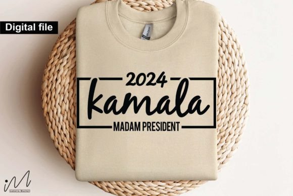 Kamala Madam President Embroidery Design Review
