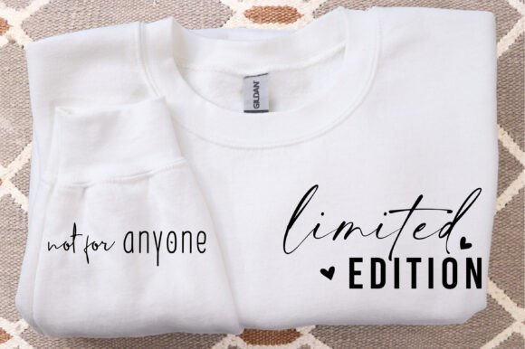 Limited Edition SVG Sleeve Png Positive