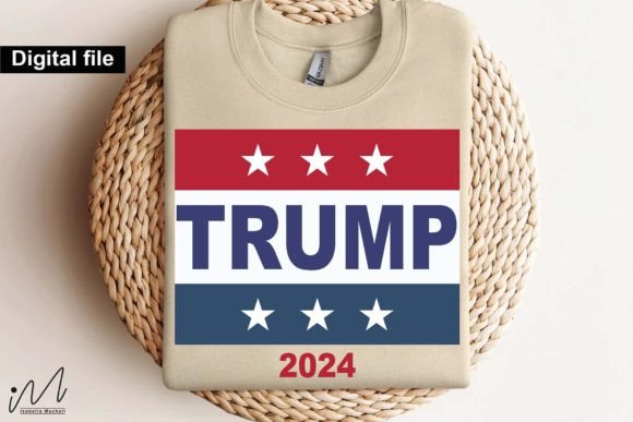 Trump 2024 Svg: A Bold Design for Political Merch