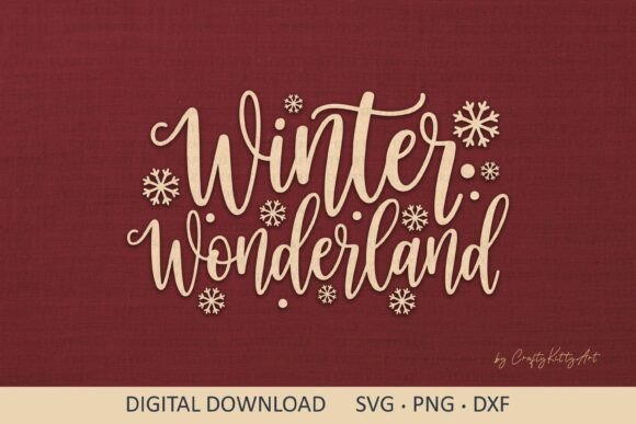 Winter Wonderland SVG Cute Winter Quote Review